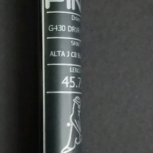 핑(G430 MAX) ALTA JCB 드라이버 샤프트