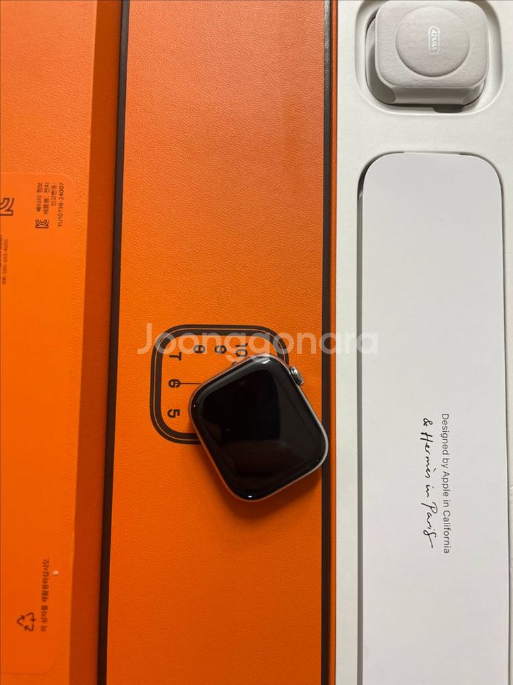 애플워치10에르메스 42mm 케어28.1--0