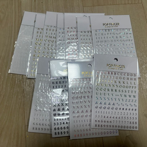 레진아트 레터링스티커