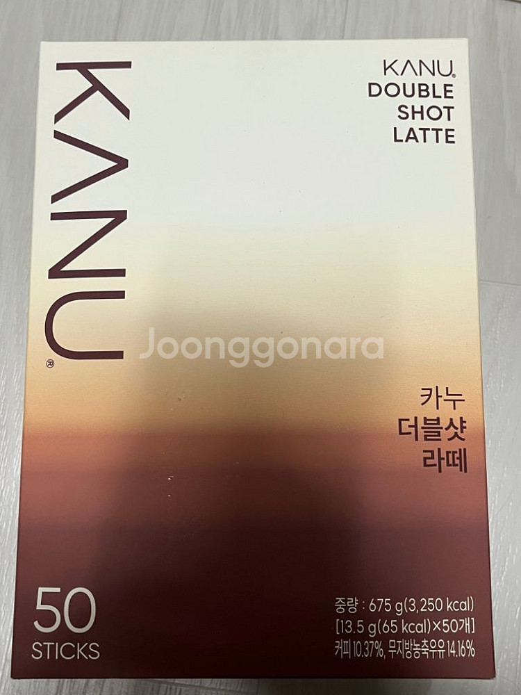 (새상품) 카누 더블샷 라떼 50개입--0