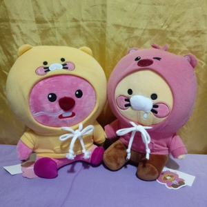 잔망루피 X프렌즈.X카카오 프렌즈 중형인형2개일괄