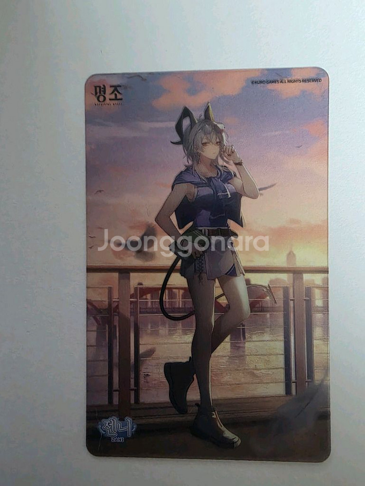 명조 젠니 띵조페스티벌 투명 포토카드--0