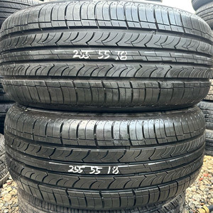 255 55 18중고타이어2개2555518