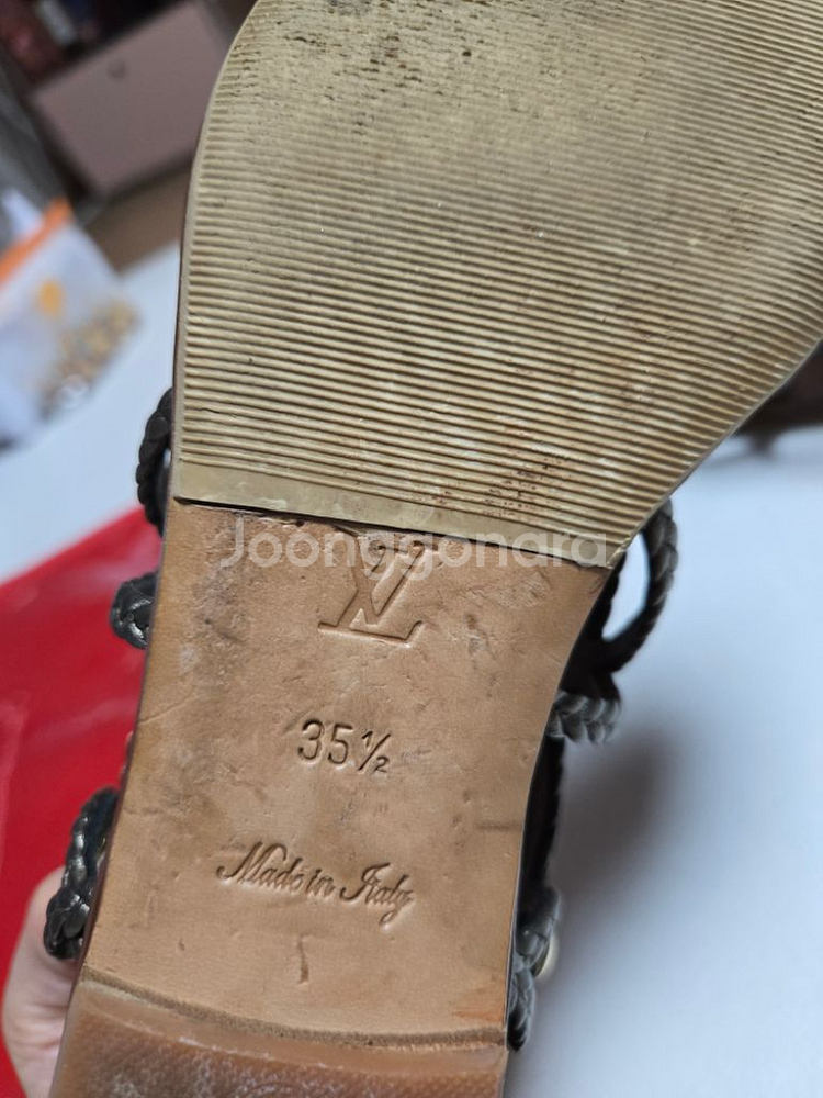 정품! 루이비통 샌들 230--7