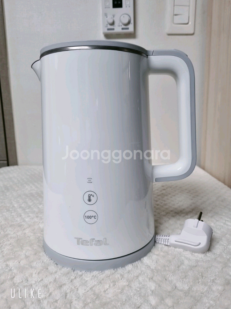 테팔 무선주전자 센스화이트 1.5L 5단계 온도조절--1