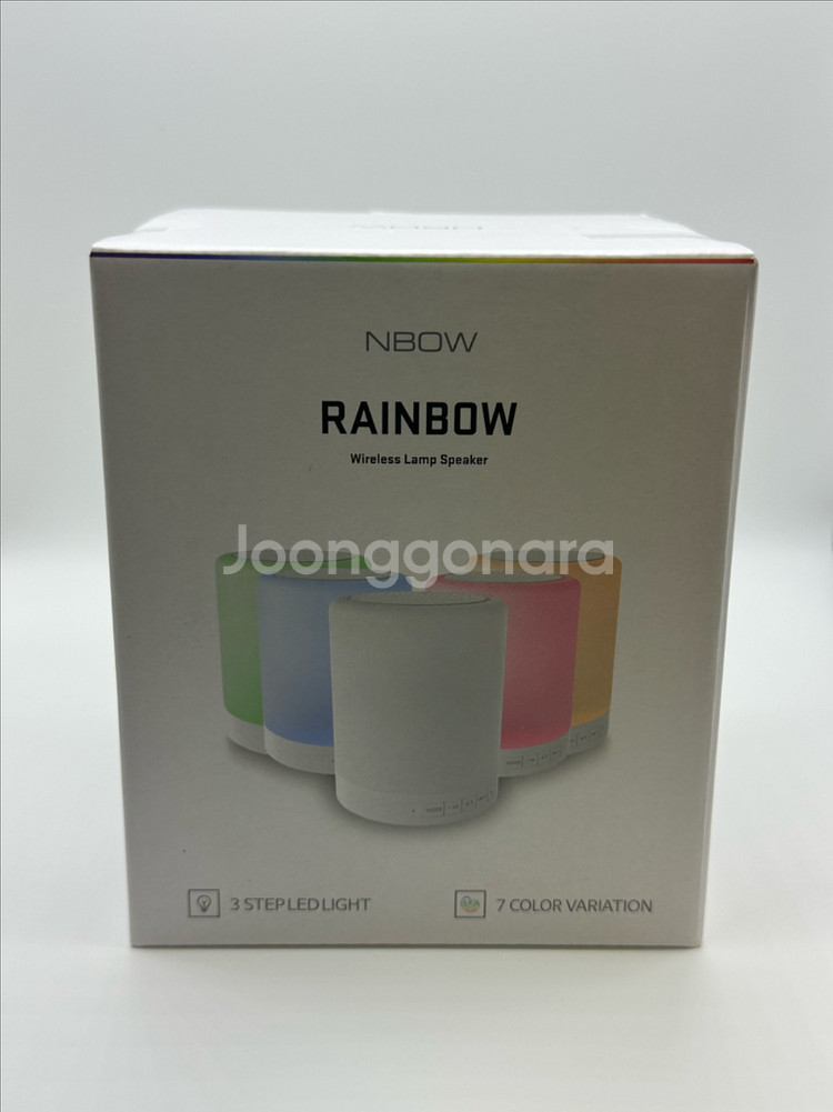 엔보우 레인보우 블루투스스피커 무드등 LED램프--0