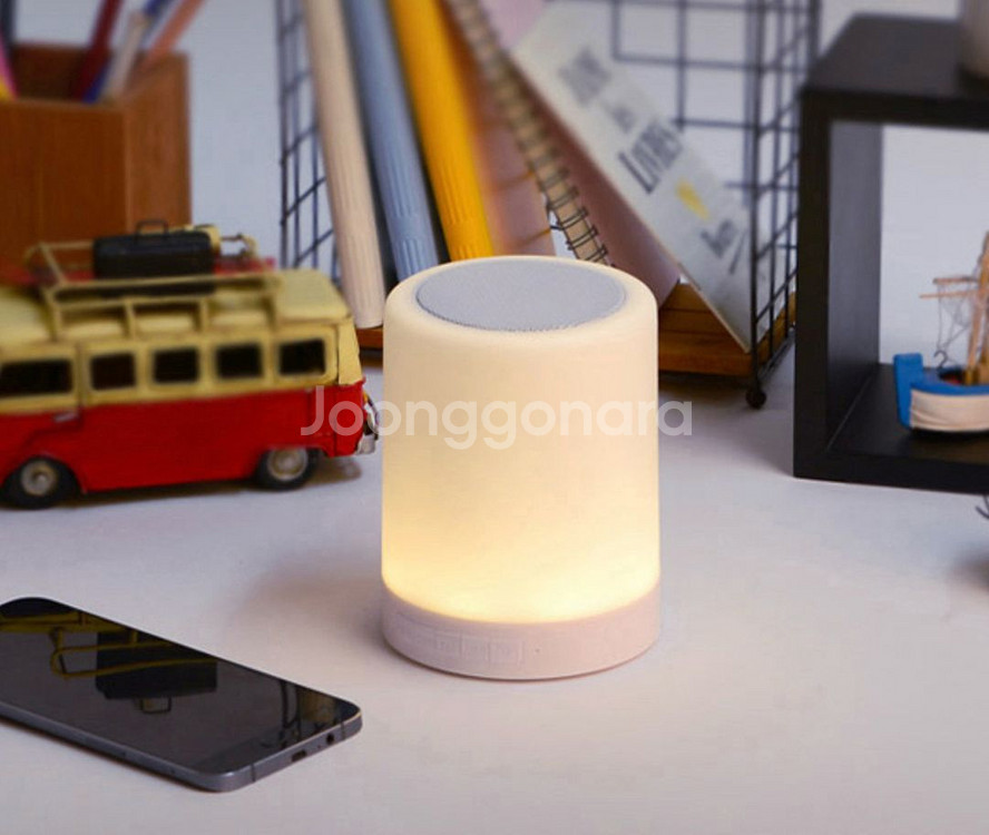 엔보우 레인보우 블루투스스피커 무드등 LED램프--1