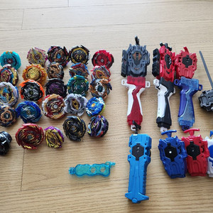 베이블레이드 팽이& 런처