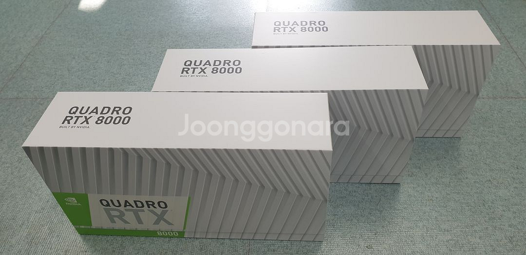 NVIDIA Quadro RTX8000 48GB. 1개--2