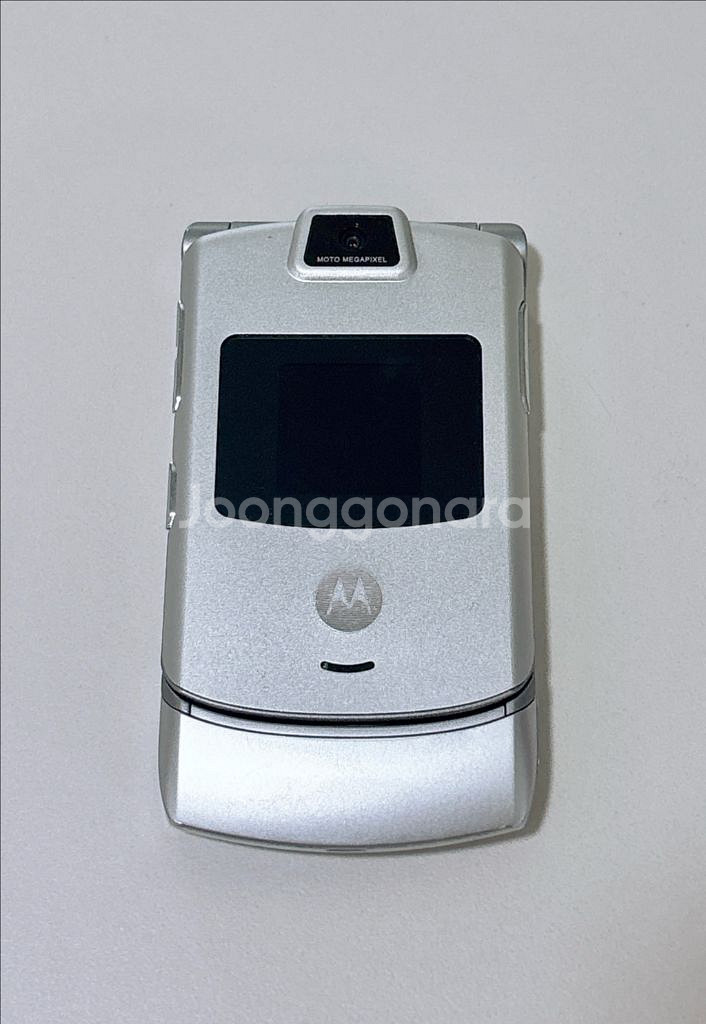 모토로라 MS500 2G 실버 y2k 폴더폰 수집폰--0