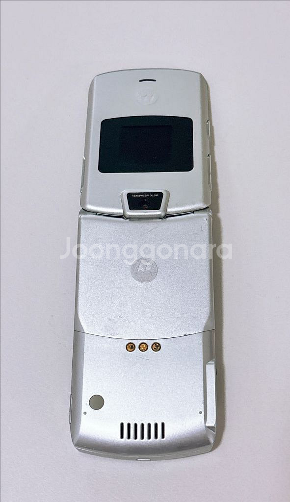 모토로라 MS500 2G 실버 y2k 폴더폰 수집폰--2