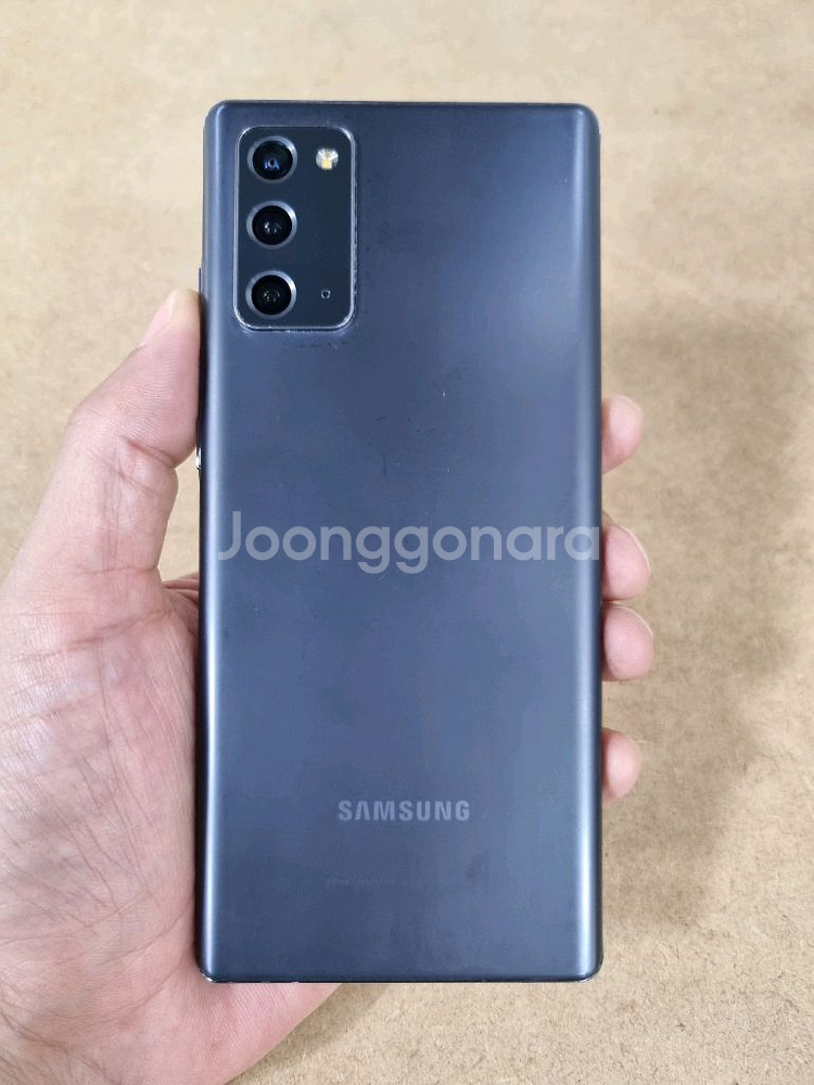 갤럭시노트20 그레이 256GB SK공기계 중고폰--1