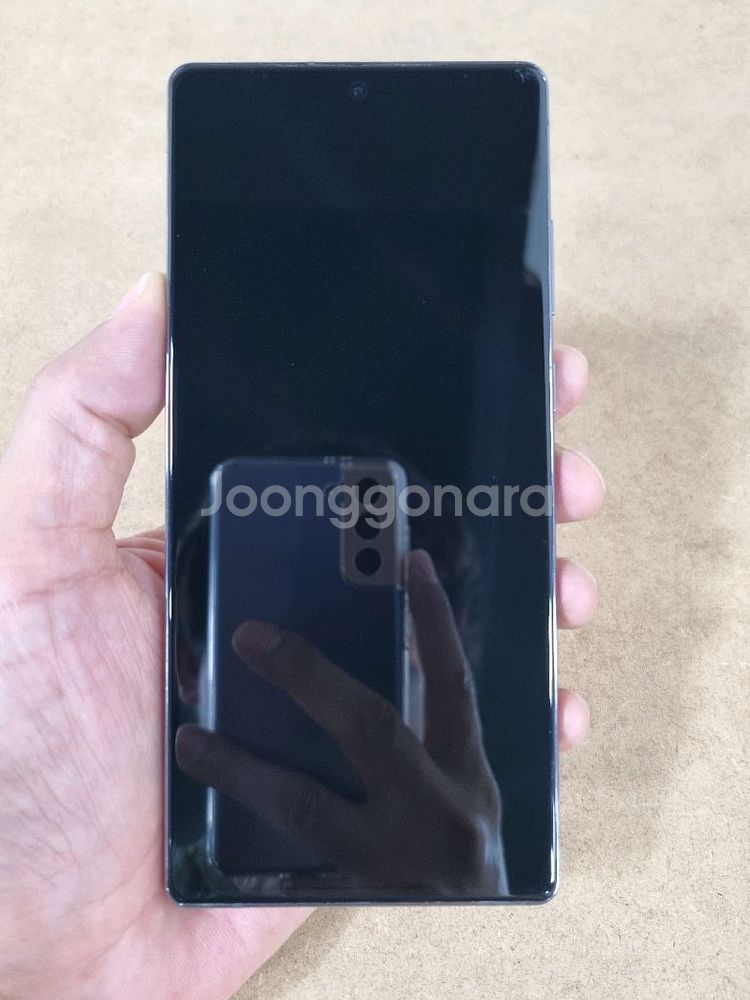 갤럭시노트20 그레이 256GB SK공기계 중고폰--9