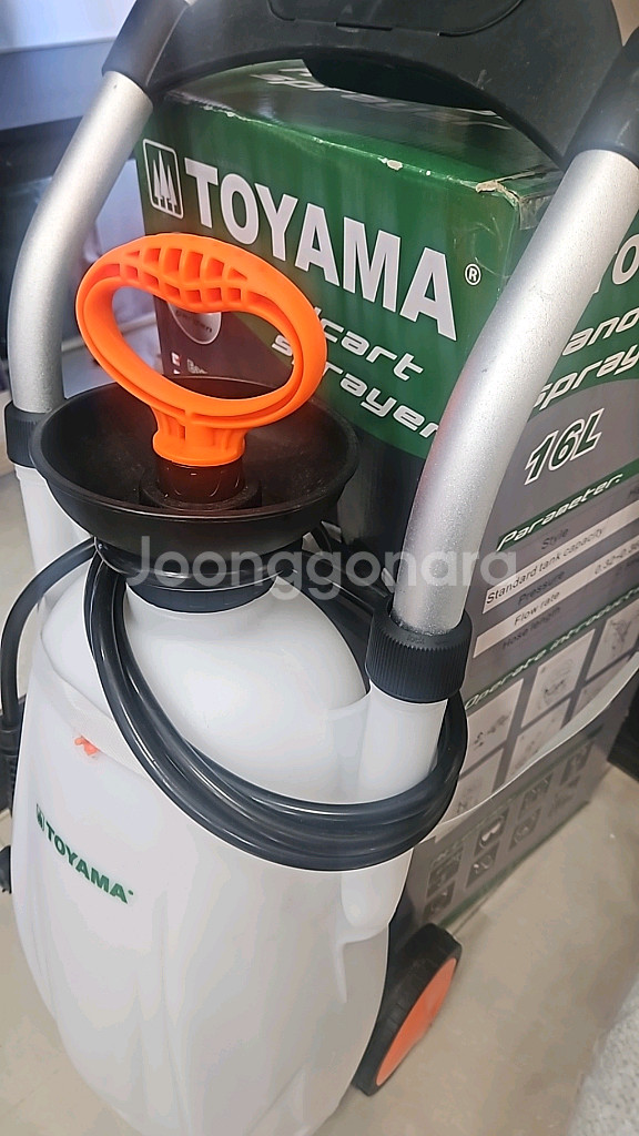토야마 핸드카트 스프레이어--0