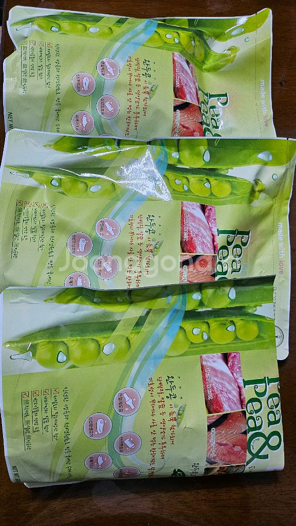 피앤피 완두콩과 연어 소프트사료 2.5kg 새상품--0