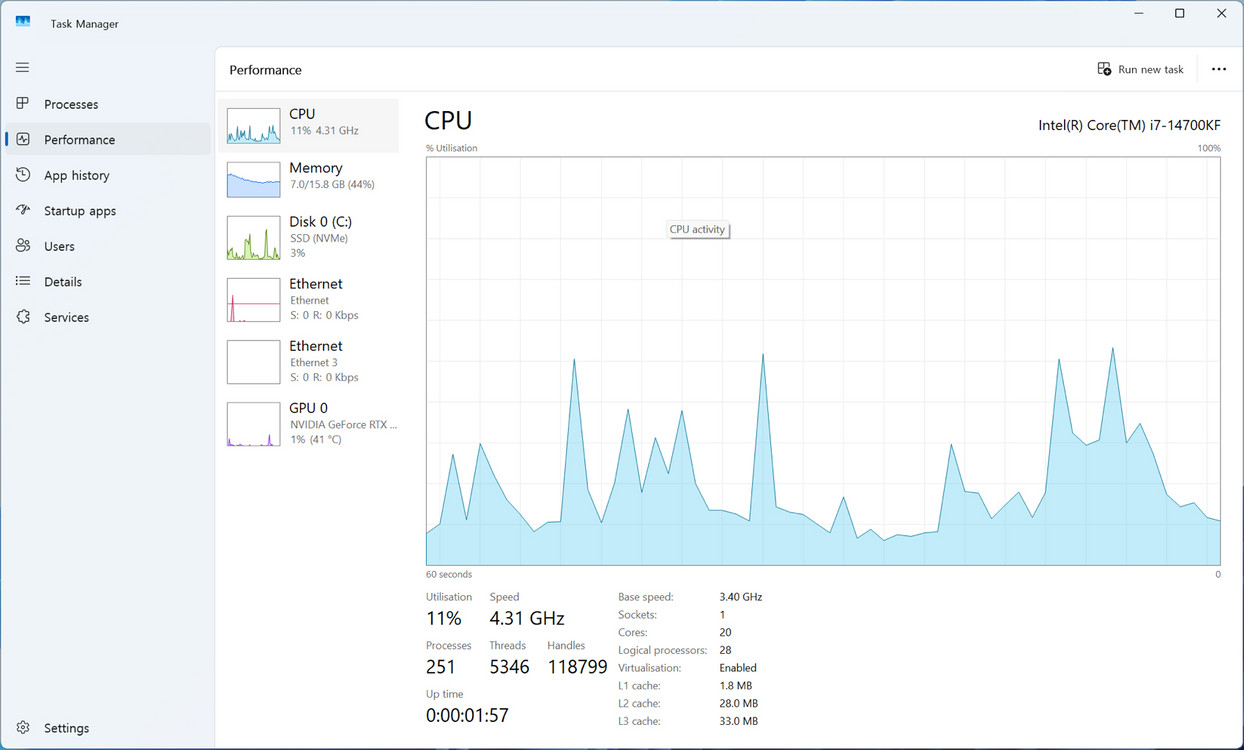 i7-14700KF RTX 4060 Ti 게이밍 컴퓨터--6
