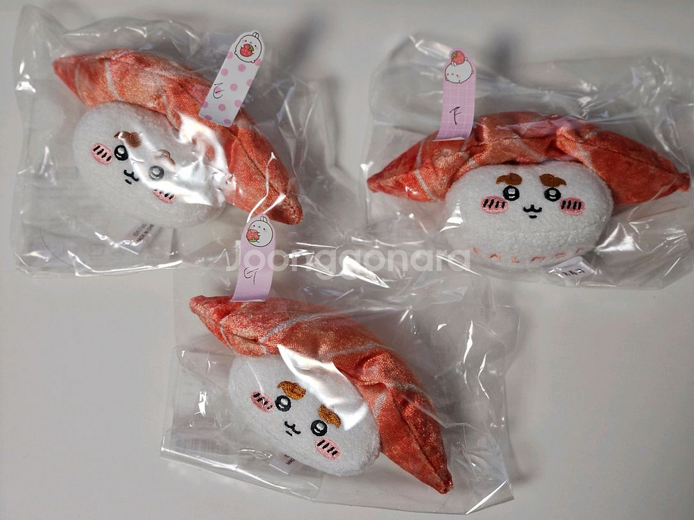 치이카와 쿠지 스시 초밥 인형 랏코 모몽가 카니 시사--4