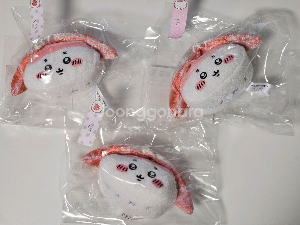 치이카와 쿠지 스시 초밥 인형 랏코 모몽가 카니 시사--6