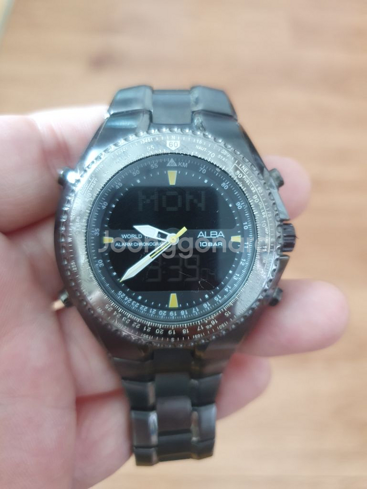 세이코알바 항공시계--2