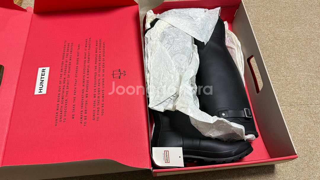 헌터 롱부츠 레인부츠 250--0