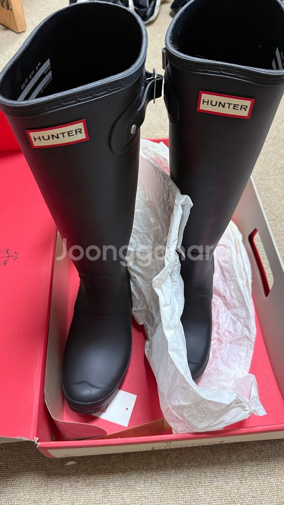 헌터 롱부츠 레인부츠 250--3