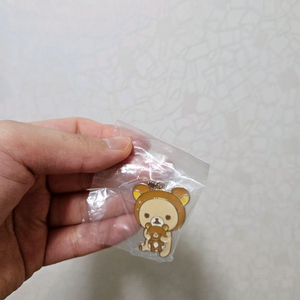 (고전정품) 코리락쿠마 메탈 참 키링