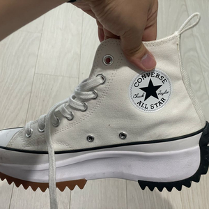 컨버스 런스타 하이크 흰색 245mm 판매