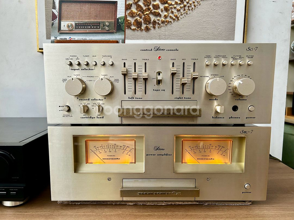 마란츠앰프(sc-7,sm-7)--0