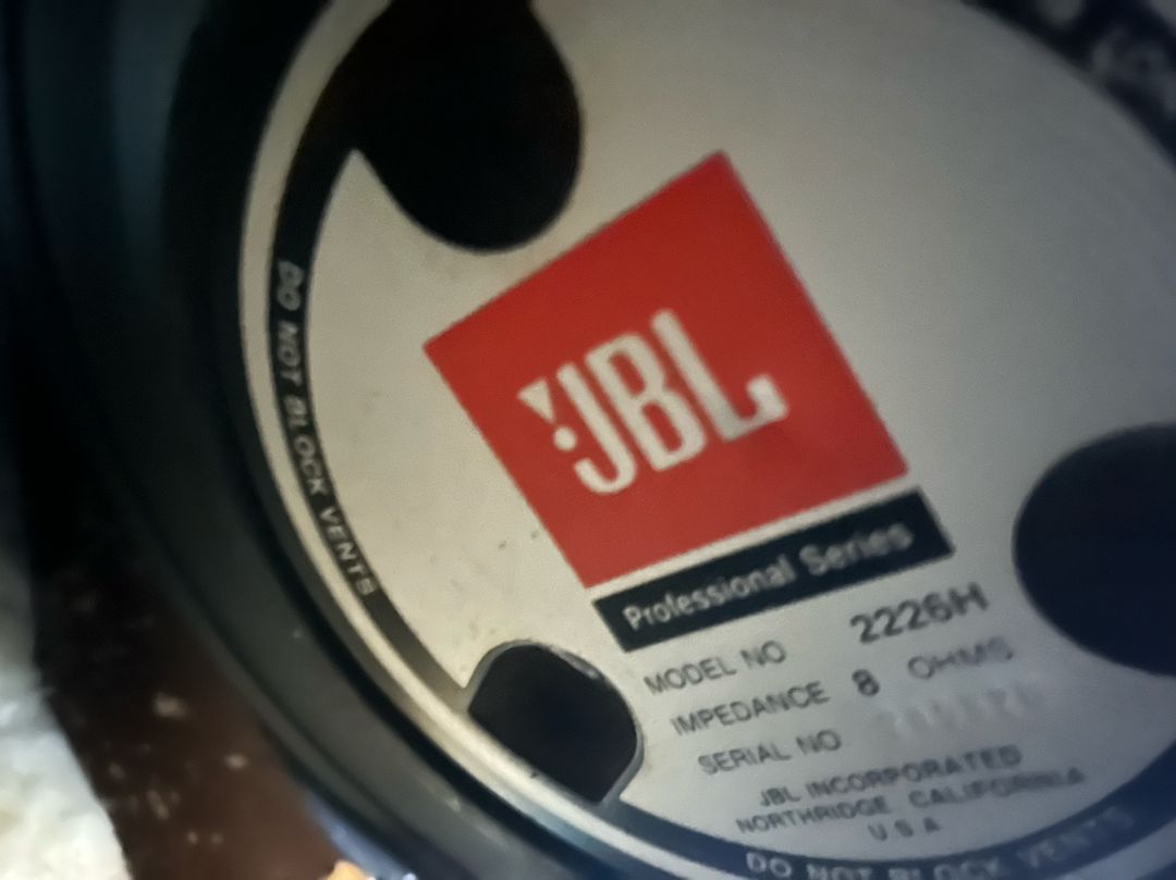JBL 2226H 스피커