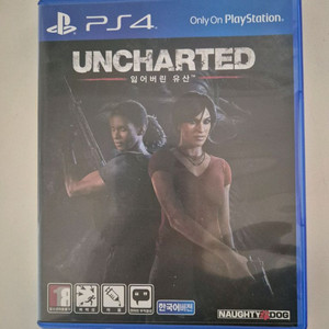 ps4 언차티드 잃어버린 유산
