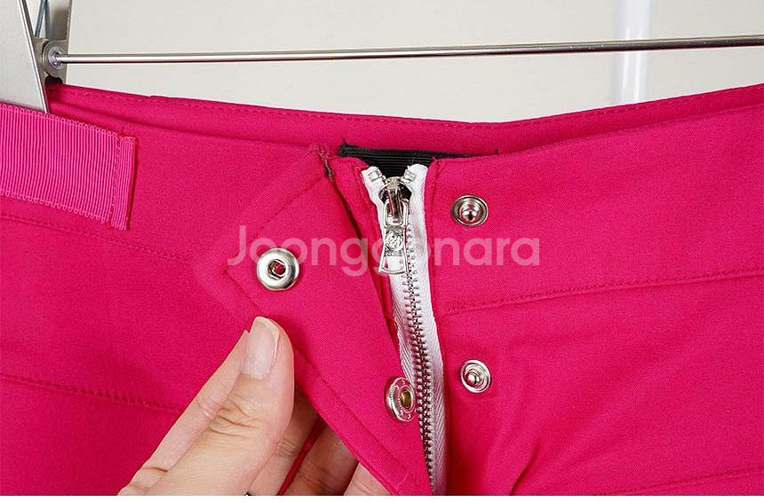 지포어 골프웨어 여성 투포켓 카고 포켓 스커트--4