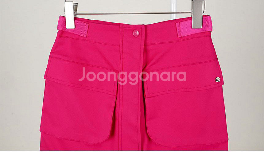 지포어 골프웨어 여성 투포켓 카고 포켓 스커트--1