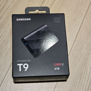 삼성 포터블 SSD T9 새제품