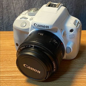 (컷수 709 신품급) 캐논 100D 카메라 +50mm