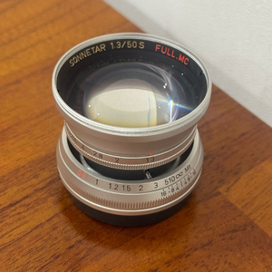 ms optics sonnetar 50mm f1.3실버