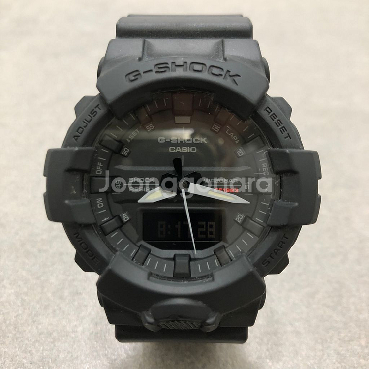 카시오 쥐샥 35주년 올블랙 매트블랙 ga-835a--0