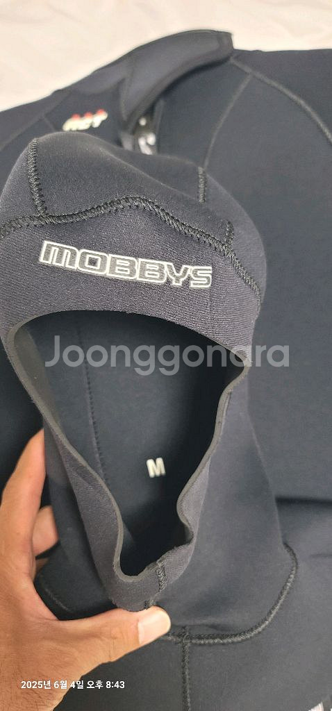 모비스 XDS-3310 블랙 웻슈트 M--3