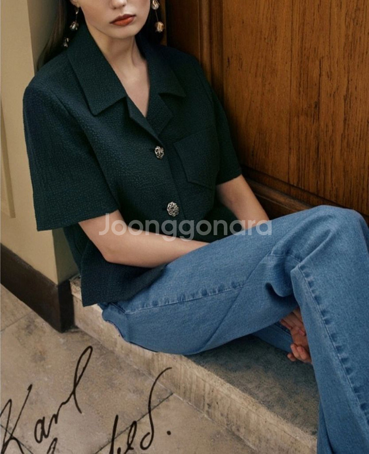 칼라거펠트 썸머 재킷(77) ㅡ새상품--0