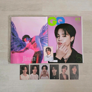 BTS 지민 GQ 포토폴리오 포토북 페이스 앨범 포카