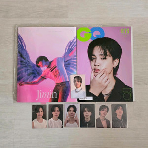 BTS 지민 GQ 포토폴리오 포토북 페이스 앨범 포카