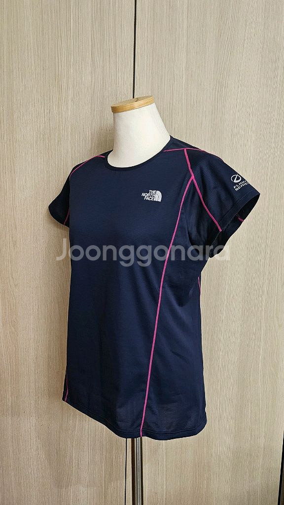 노스페이스 반팔 티셔츠 운동복상의 90(M)네이비비--1