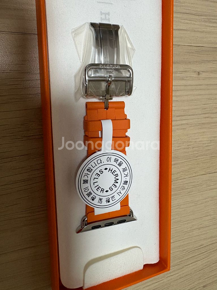 애플워치 에르메스 킬림 오랑쥬46mm(미사용)--1