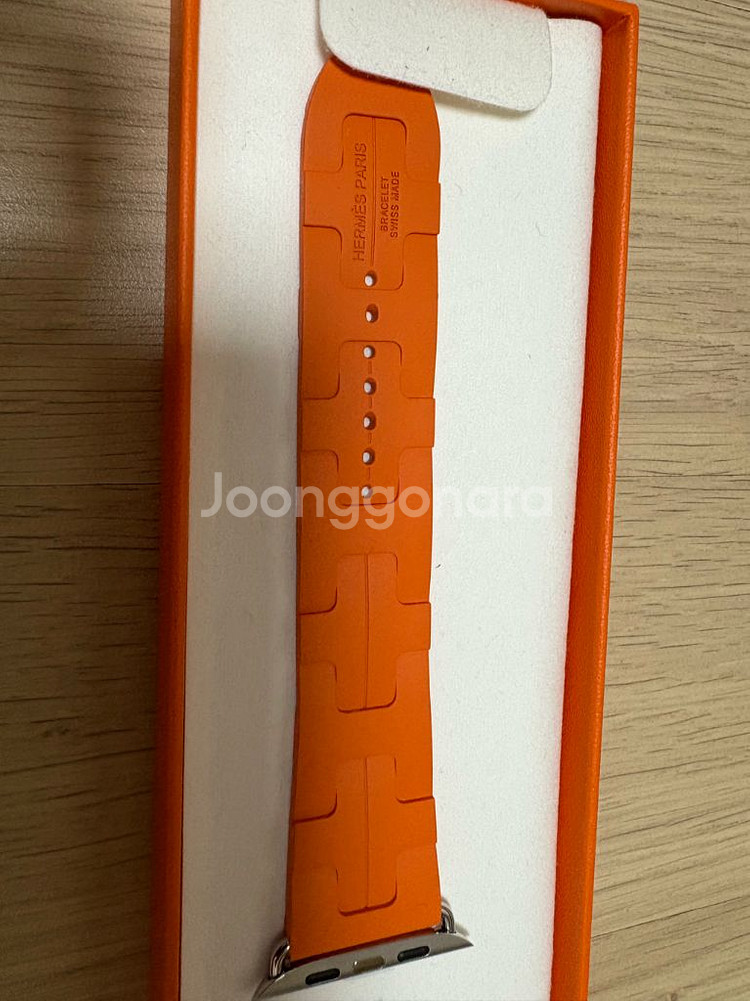 애플워치 에르메스 킬림 오랑쥬46mm(미사용)--2