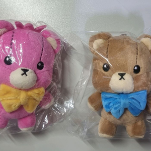 메이플 키링/인형 ) 브라운테니, 핑크테니 일괄 판매
