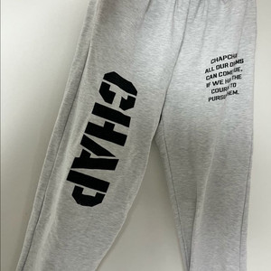 chapchap 조거팬츠 (연한그레이,레드)