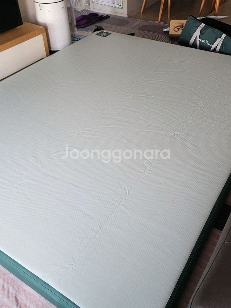 [가격내림] 휴고스 캠핑 에어매트 (S급,환불보장)--9