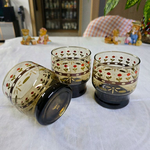 60s 앵커호킹 샤토 유리컵 잔~*개당가
