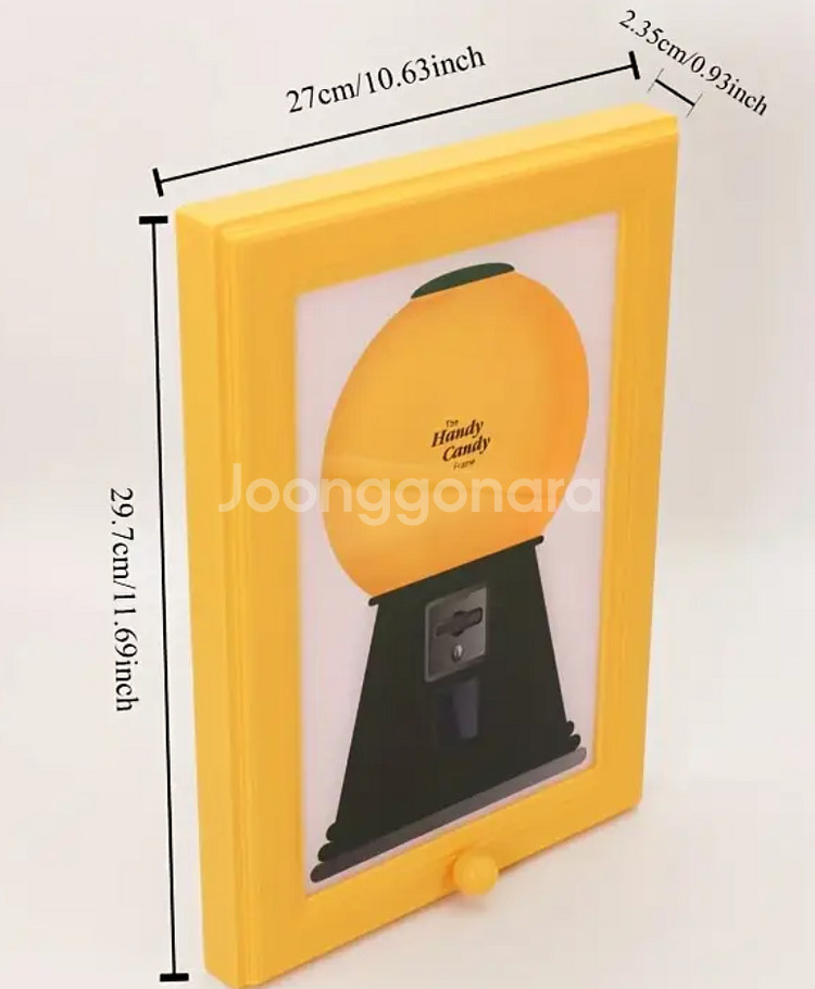 간식 자판기 액자 새상품--1