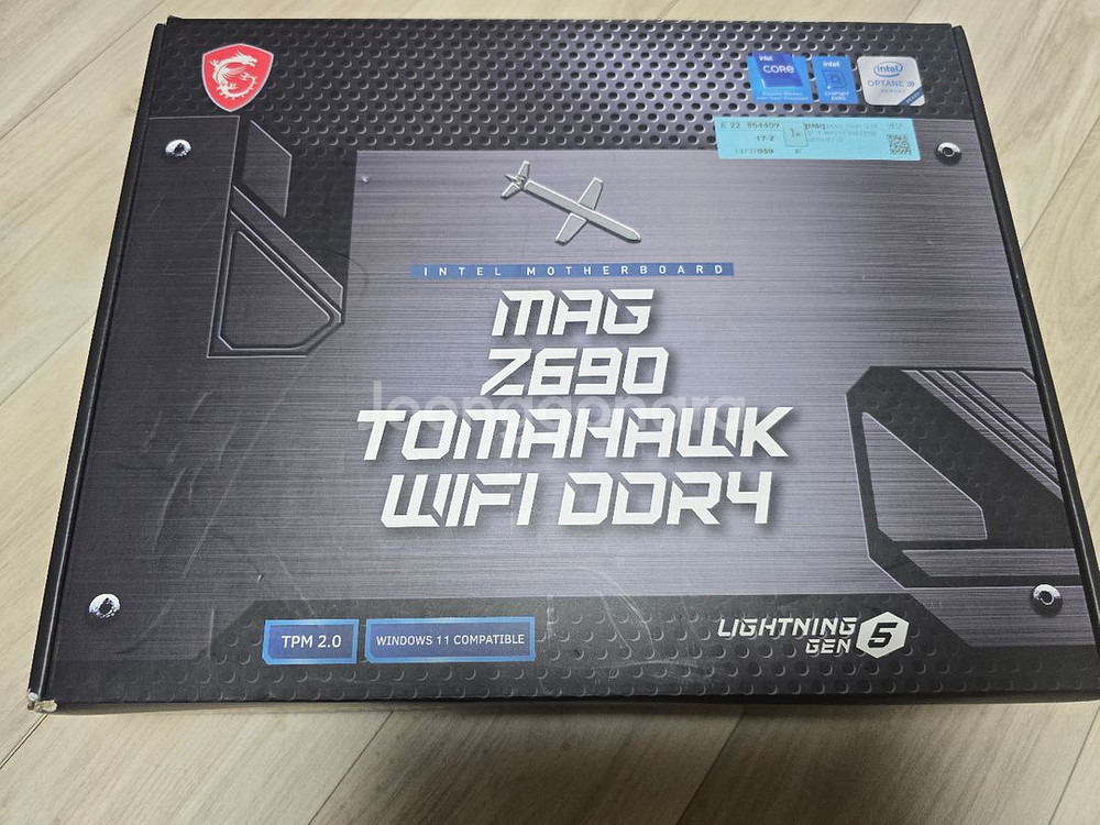 MSI Z690 토마호크 WIFI DDR4+램--0
