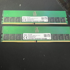 하이닉스 A다이 5600 ddr5 32기가 2개